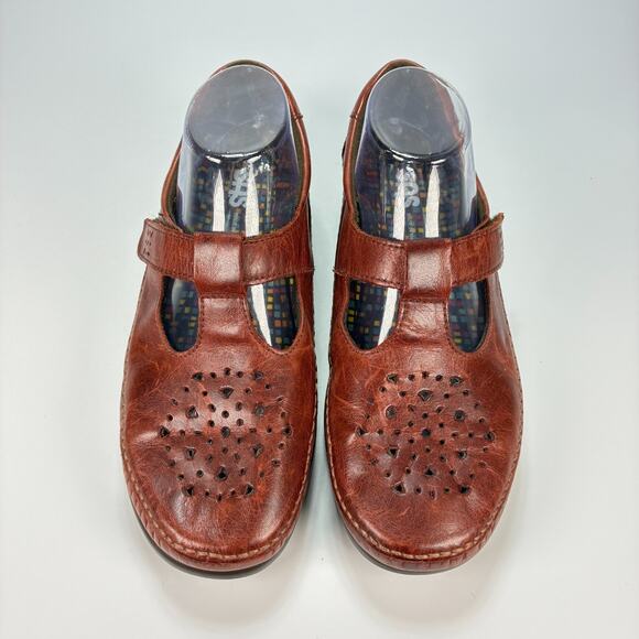 SAS Willow Brown Slip On Leather Loafers Comfort Walking Shoe Women’s Size 9 - Picture 2 of 10